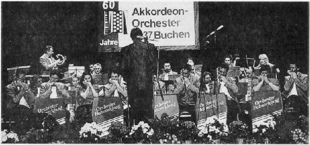 Zeitungsfoto Orchester Hohnerklang
